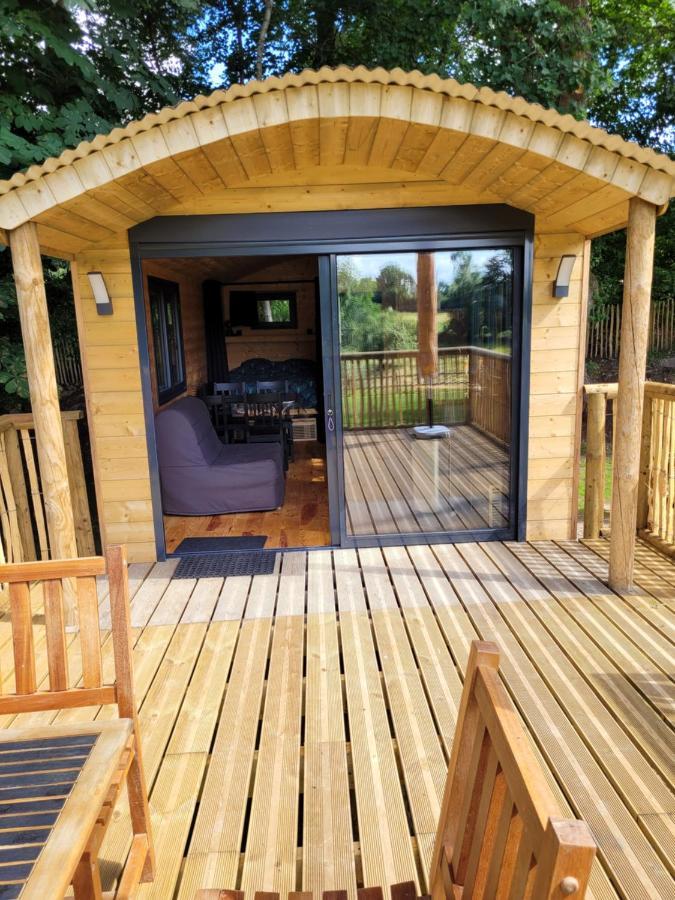 Roulotte Escapade Nature A Morainville - Normandie Екстериор снимка